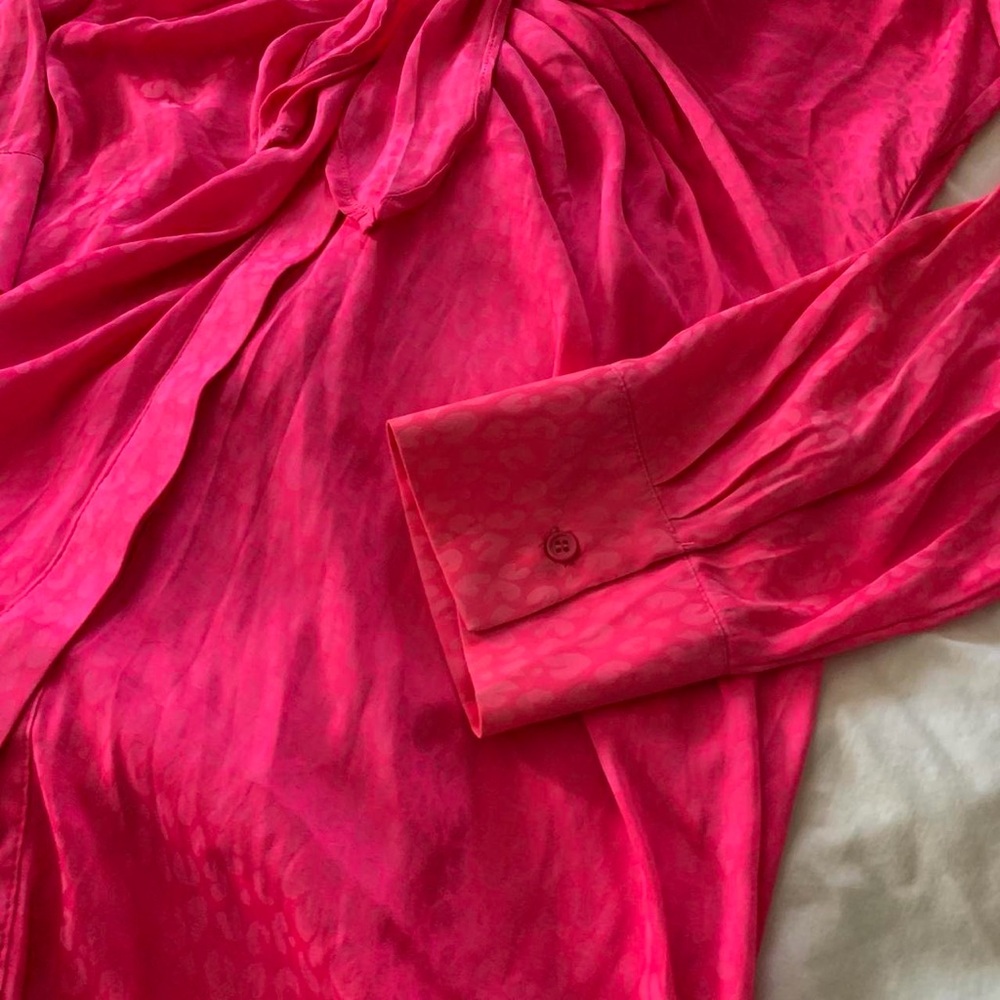 NWT Tie Curious Mini Dress in Pink Glo - Picture 4 of 9